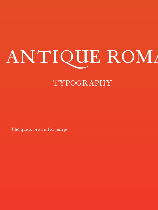 antique roman Poster