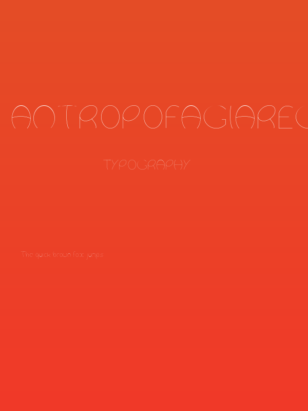 antropofagiaRegular Poster