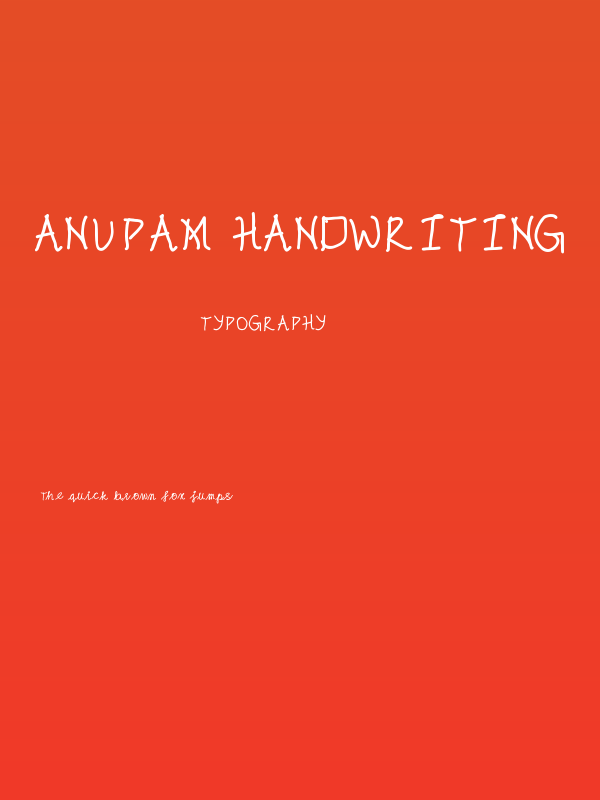 anupam handwriting Poster