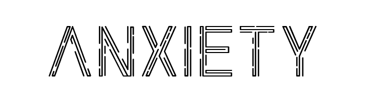 anxiety  لخطوط تنزيل