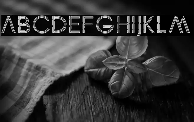 anxiety Font examples