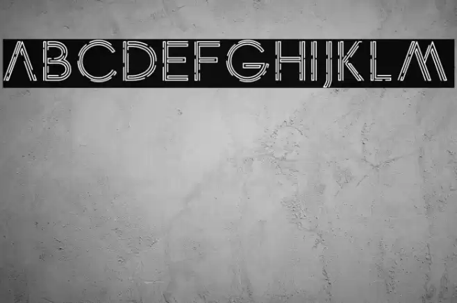 anxiety Font examples