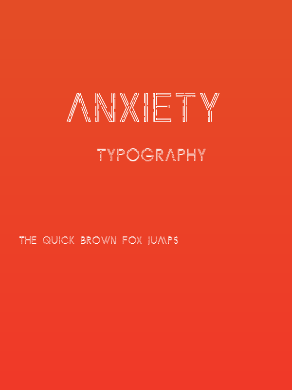 anxiety Poster