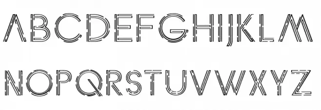 anxiety Caratteri MINUSCOLO