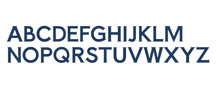 Aoboshi One Regular Uppercase