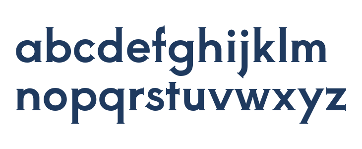 Aoboshi One Regular Lowercase