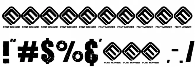 Aokigahara Font OTHER CHARS