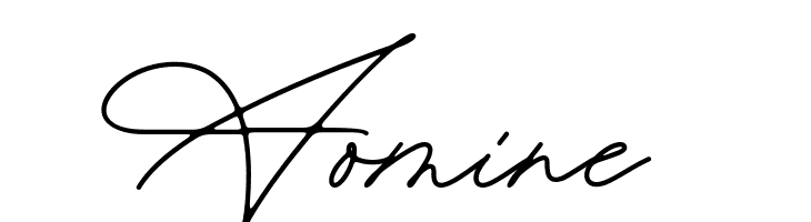 Aomine  Frei Schriftart Herunterladen