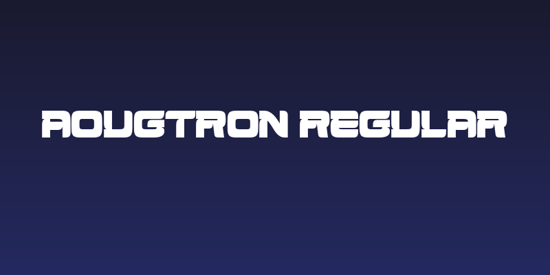 Aougtron Regular Social Header