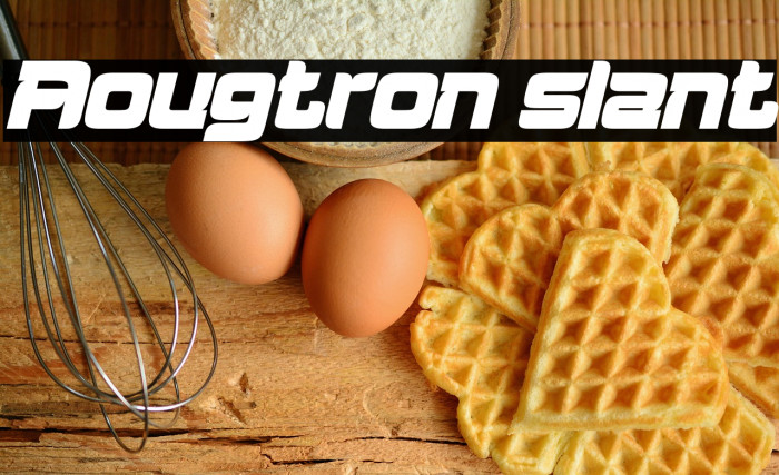 Aougtron slant Example 2