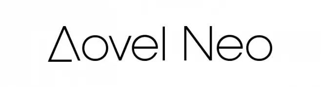 Aovel Neo  les polices de caractères gratuit tlcharger