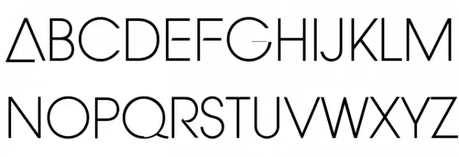 Aovel Neo フォント 大文字