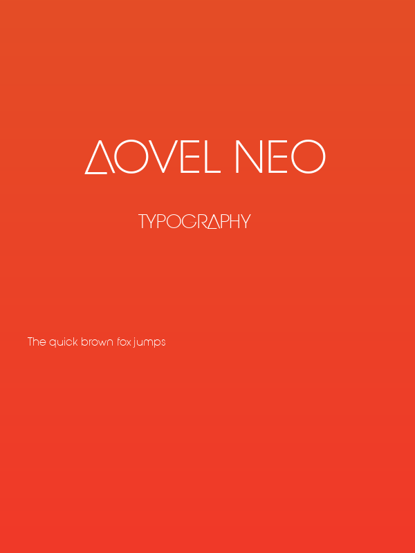 Aovel Neo Poster
