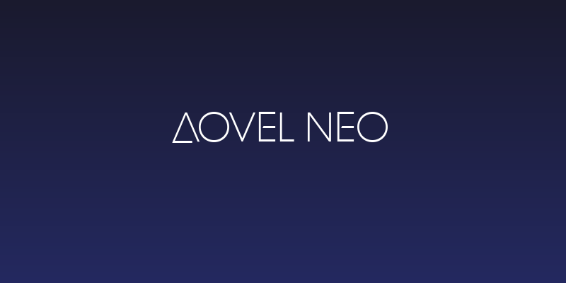 Aovel Neo Social Header