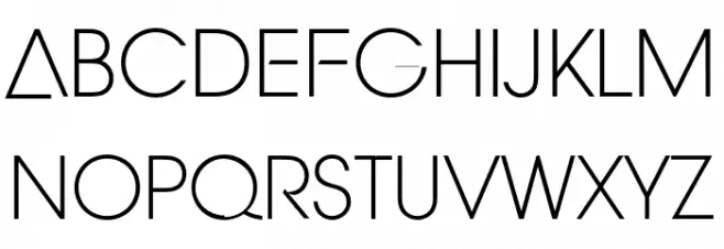 AovelNeo-ThinLiga Polices MAJUSCULES