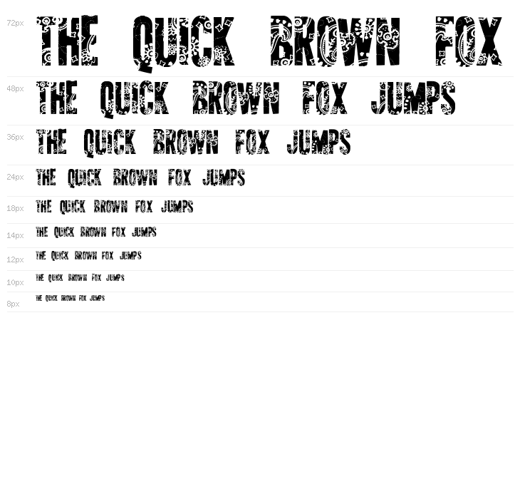 AP Applique Cut Waterfall