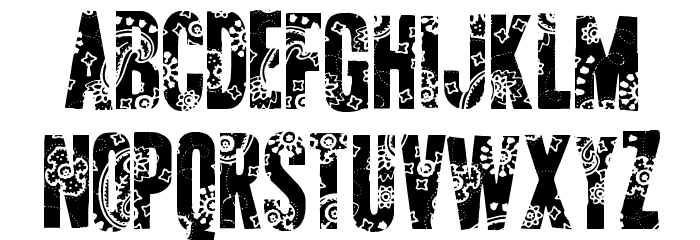 AP Applique Cut Font LOWERCASE