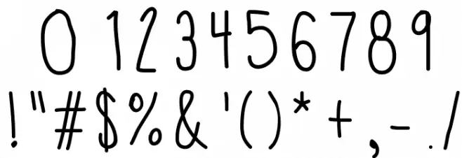 APD Font OTHER CHARS