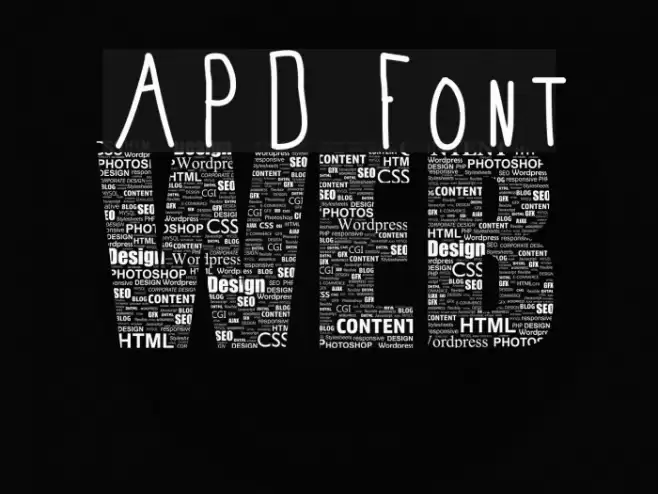 APD Font examples