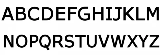 APHont Bold 字体 大写