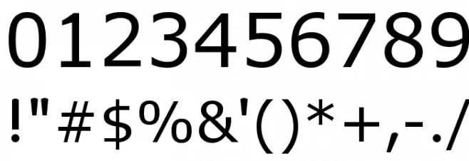 APHont Font OTHER CHARS