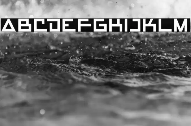 APOLLO ROCKET Font examples