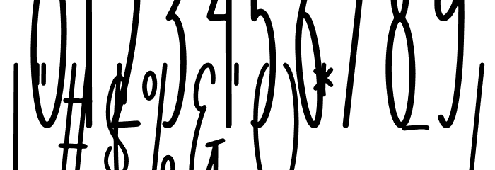 APPLE BERRY フォント その他の文字