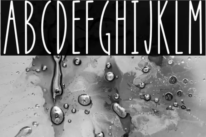 APPLE BERRY Font examples