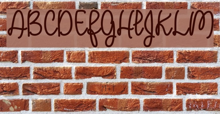 APerfectPlace Font examples