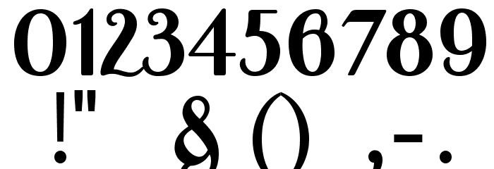 APompadourDisplaySample 字体 其它煤焦