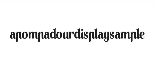 APompadourDisplaySample Logo