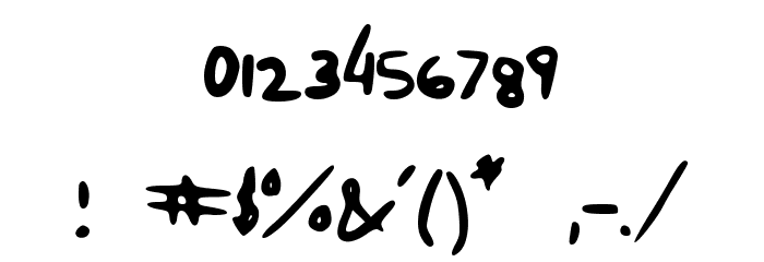 Apacaxi_Comic_ Font OTHER CHARS