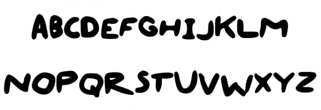 Apacaxi_Comic_ Шрифта ВЕРХНИЙ