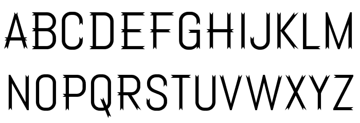 Apache Font LOWERCASE