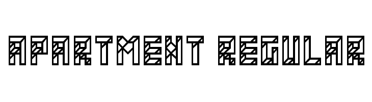 Apartment-Regular फ़ॉन्ट