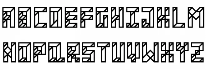 Apartment-Regular Schriftart Groß