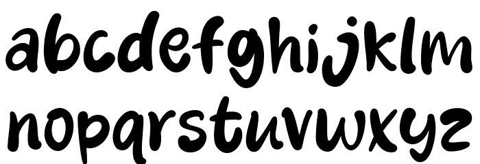 Apayah Loe Font LOWERCASE