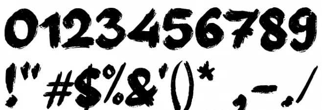 Ape Mount Font OTHER CHARS