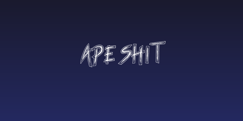 Ape Shit Social Header