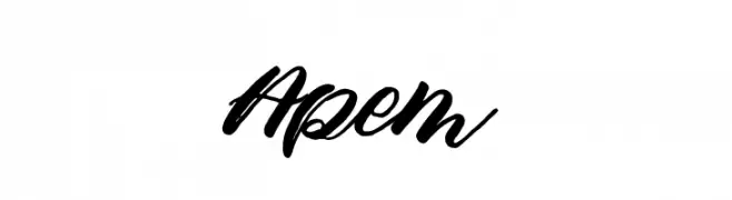 Apem  Frei Schriftart Herunterladen