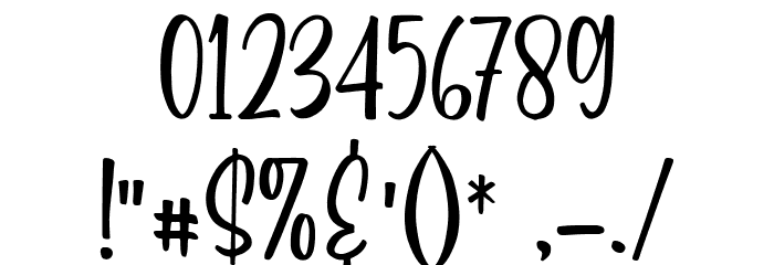 Aperly Regular Font OTHER CHARS