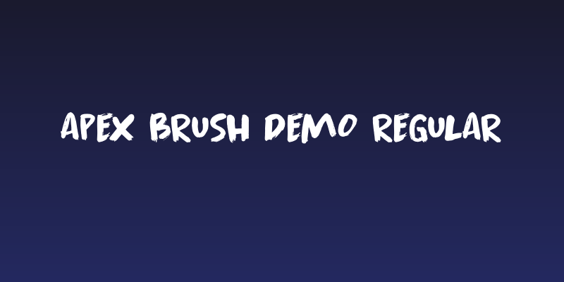 Apex Brush DEMO Regular Social Header