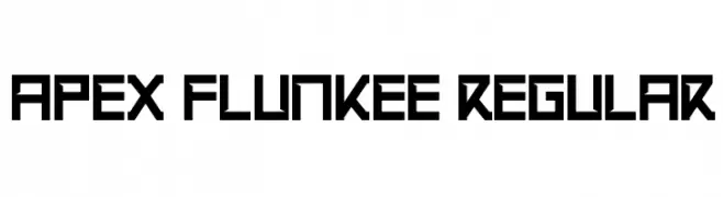 Apex Flunkee Regular  Descarca Fonturi Gratis