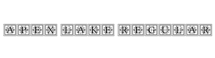 Apex Lake Regular Font