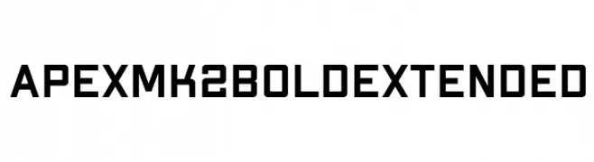 Apex Mk2 Bold Extended  Descarca Fonturi Gratis