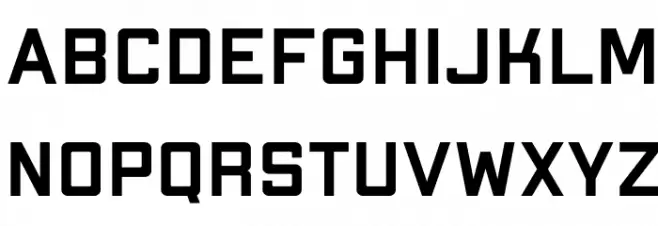 Apex Mk2 Bold Extended フォント 大文字