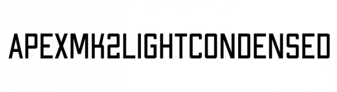 Apex Mk2 Light Condensed  font caratteri gratis