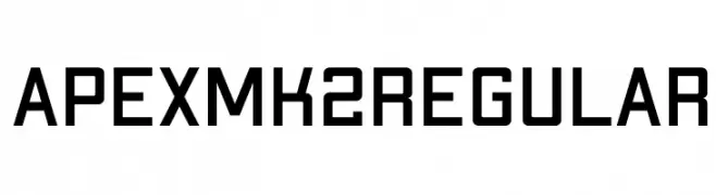 Apex Mk2 Regular  تنزيل الخطوط