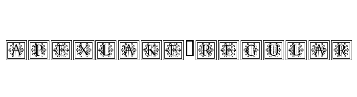 ApexLake-Regular Font