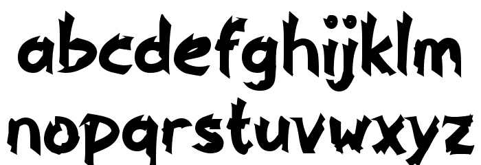 Api Nyala Font LOWERCASE